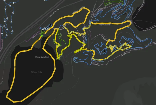 Merry Masher 2024 Race Course